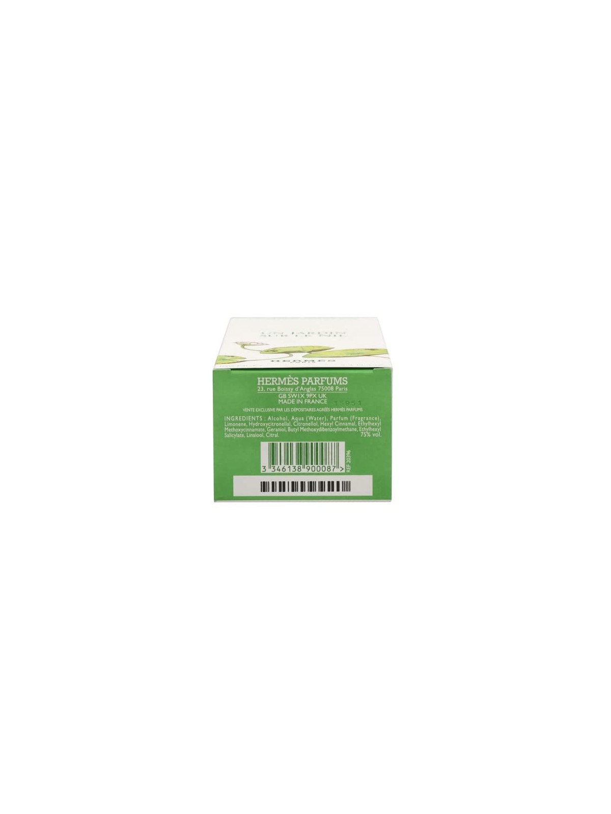 Hermes Un Jardin Sur Le Nil eau de toilette Spray unisex 100ml Refillable Hermes www.essenzetotalstyle.com 