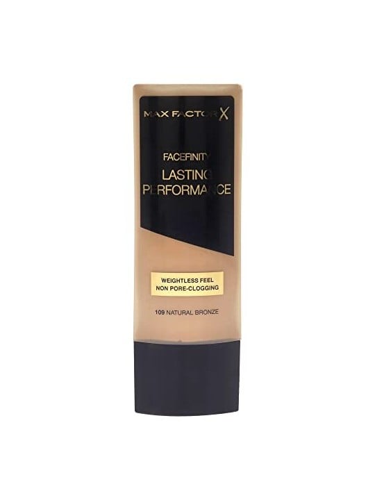 Max Factor Lasting Performance MakeUp Trucco a lunga tenuta 35 ml donna 109 Natural Bronze