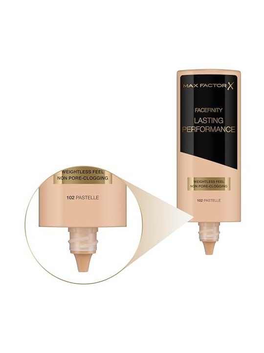Max Factor Lasting Performance MakeUp Trucco a lunga tenuta 35 ml donna 102 Pastelle
