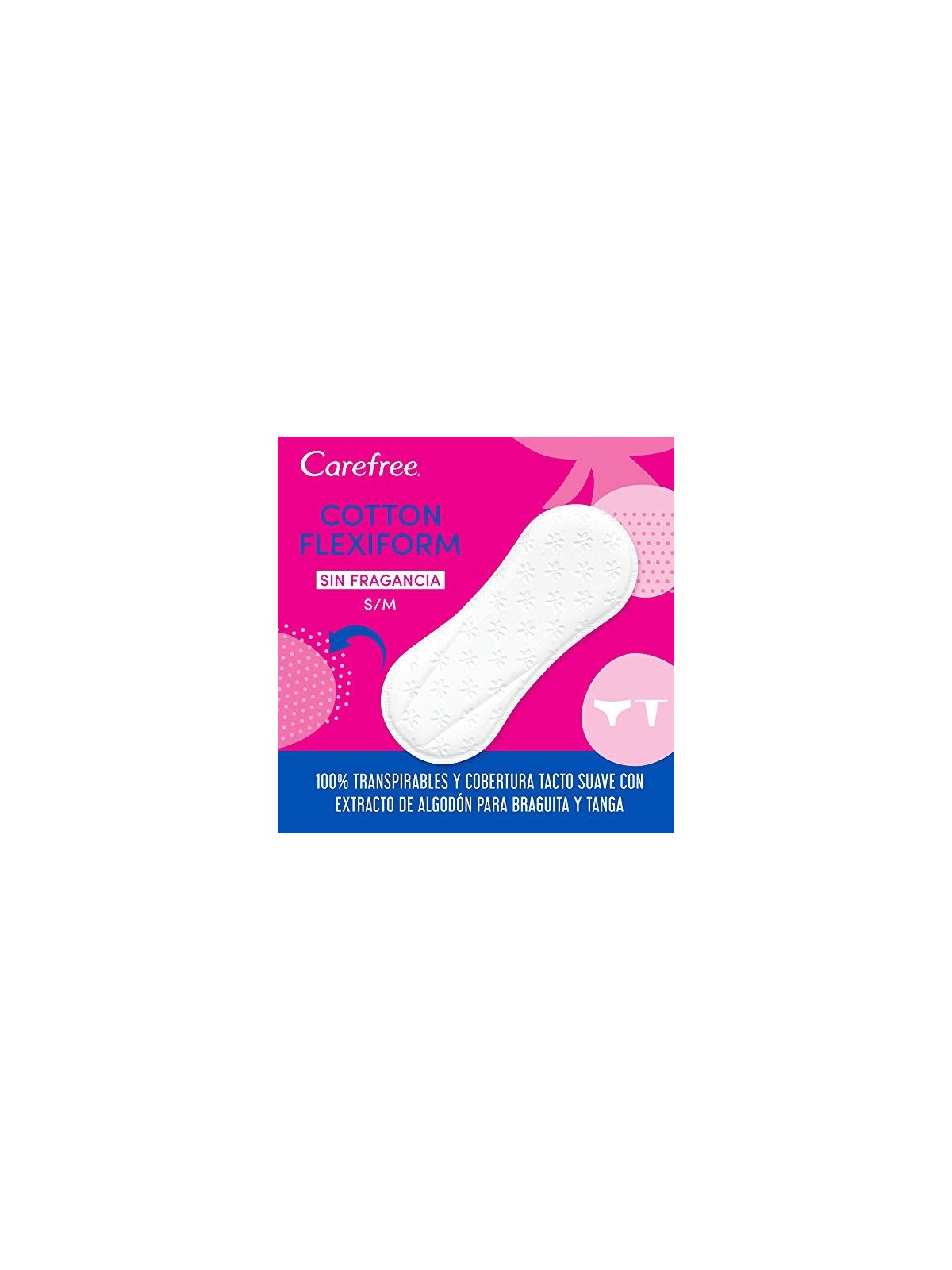 Carefree Normal Cotton - Proteggi Mutande Ultra-Sottili 56 unitï¿½ï¿½ Donna