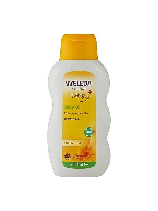 Olio per bambini alla calendula Weleda 200ml
