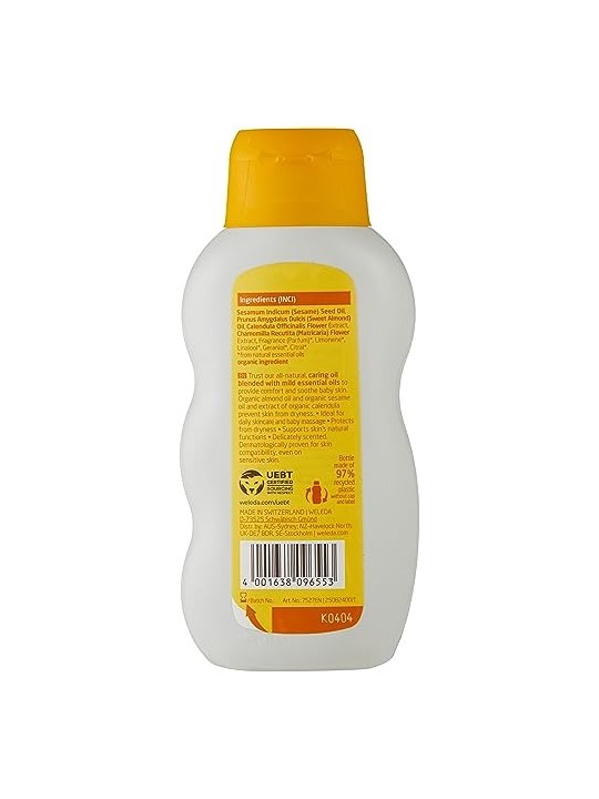 Olio per bambini alla calendula Weleda 200ml