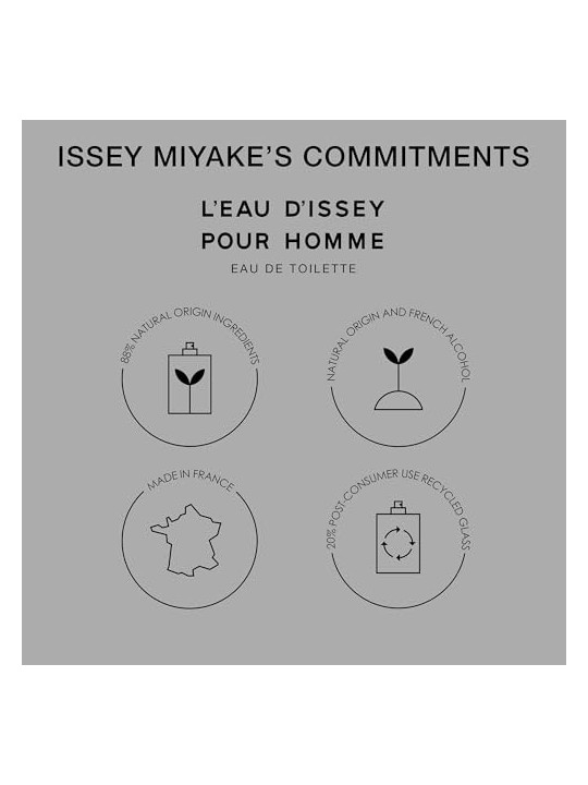 Issey Miyake L'Eau D'Issey Pour Homme eau de toilette Spray uomo 200ml 