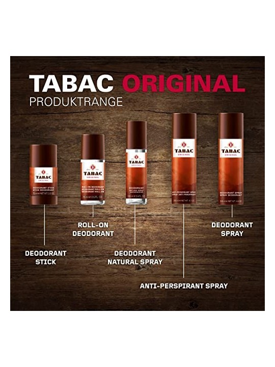 Tabac Original Deo Spray Anti-Perspirant uomo 200ml Tabac www.essenzetotalstyle.com 