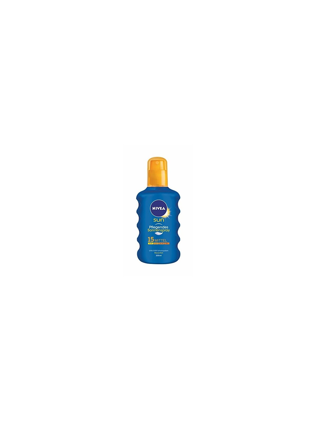 Nivea Spray SPF 15 Sun Spray Solare Idratante 200 ml donna