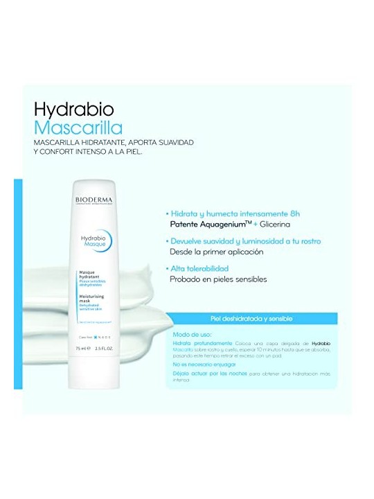 Bioderma Hydrabio Moisturising Mask 75ml