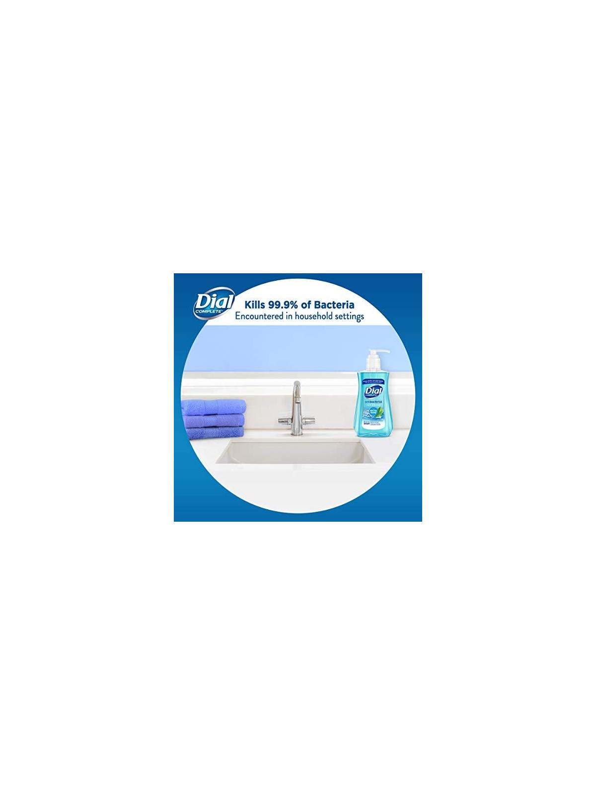 Sapone Liquido Dial Antibatterico Acqua di Sorgente 221ml
