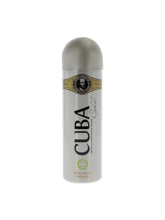 Cuba Deospray Cuba Oro uomo 200ml