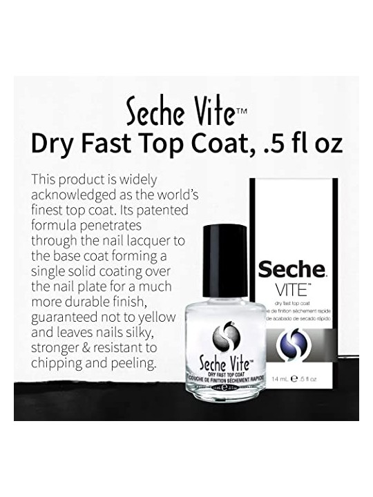 Seche TOP COAT asciugatura rapida 14ml donna Seche www.essenzetotalstyle.com 