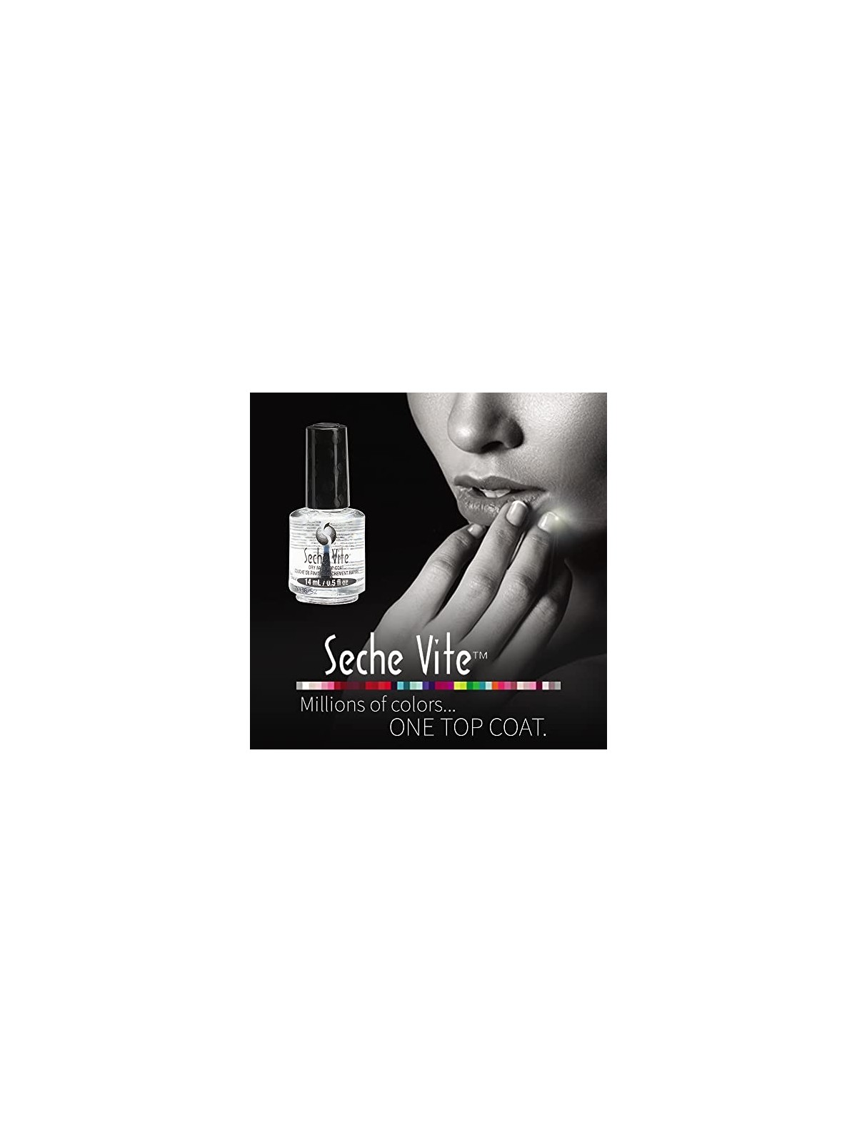 Seche TOP COAT asciugatura rapida 14ml donna Seche www.essenzetotalstyle.com 