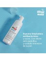 Schiuma detergente antibatterica viso trasparente donna 150ml