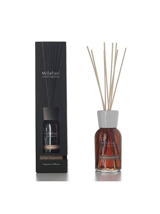 Ricarica Diffusore Bastoncino Millefiori Milano Sandalo Bergamotto