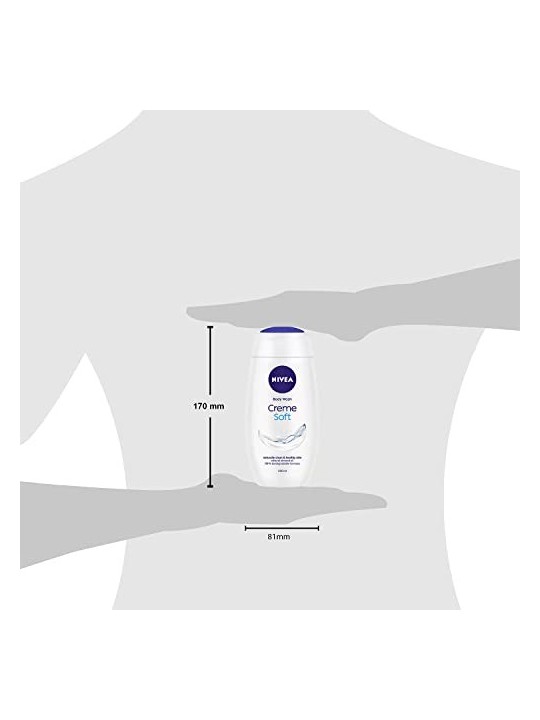 Nivea Gel doccia morbido in crema donna 250ml