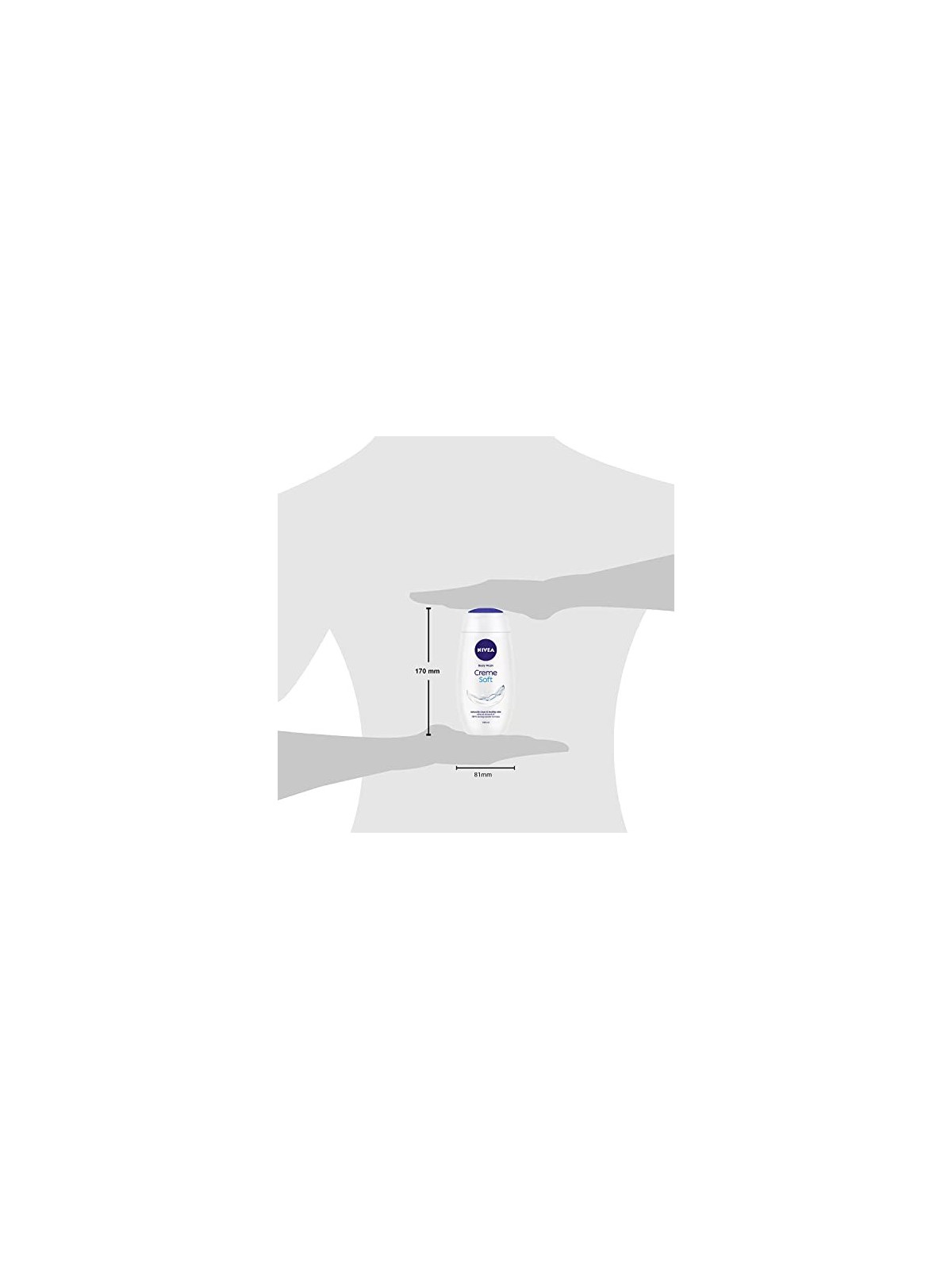 Nivea Gel doccia morbido in crema donna 250ml