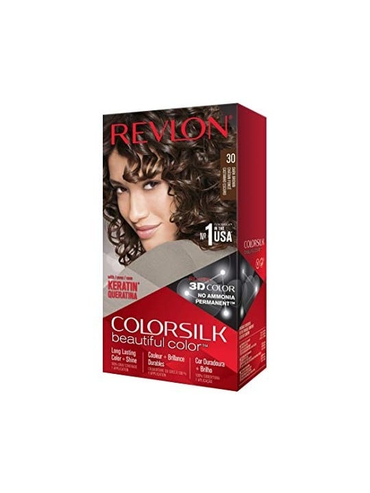 Revlon Professional Colorsilk Beautiful Color Set Drkov sada 30 Dark Brown donna