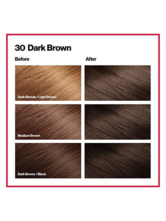 Revlon Professional Colorsilk Beautiful Color Set Drkov sada 30 Dark Brown donna
