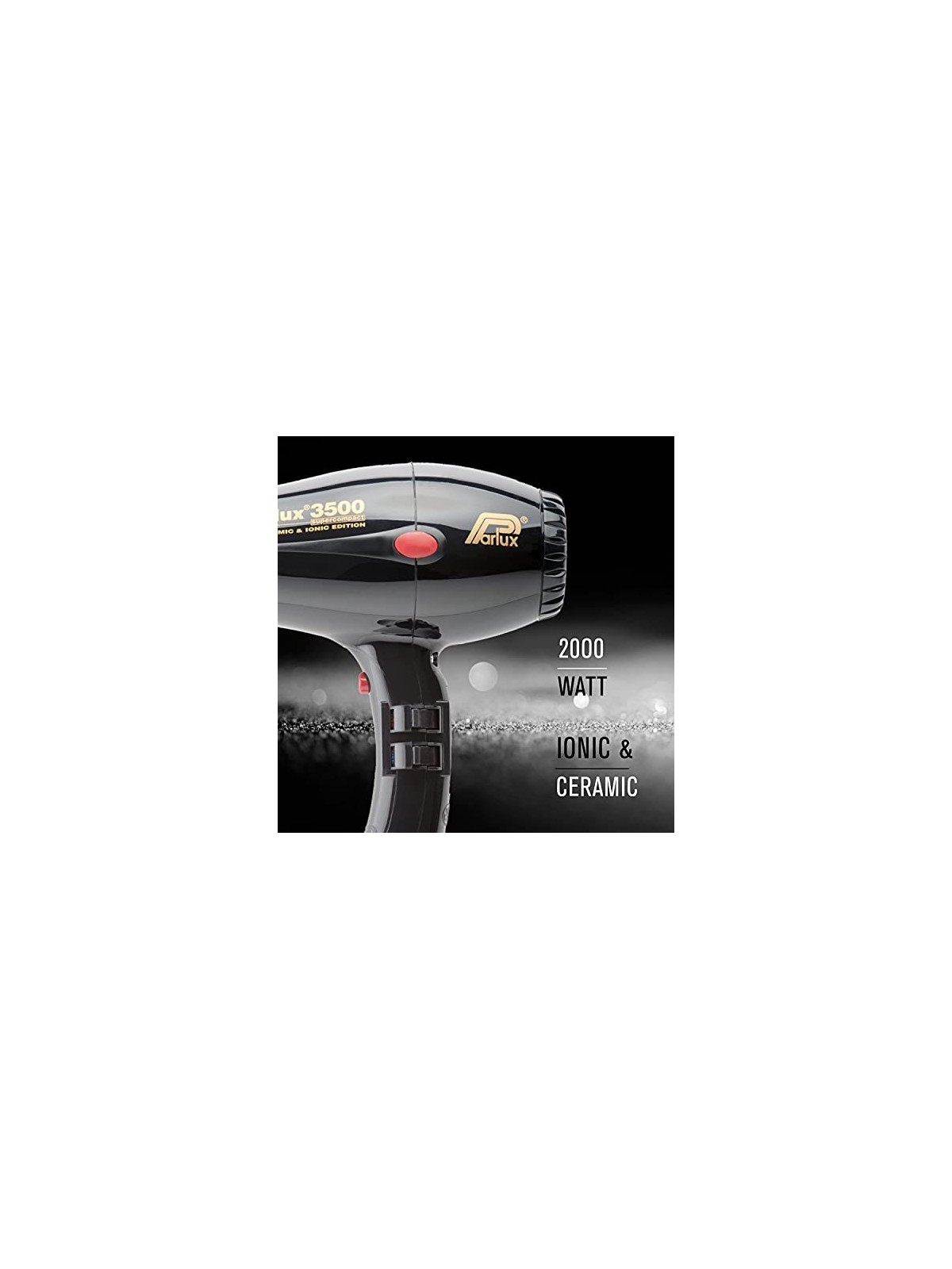 Parlux HAIR DRYER 3500 SUPERCOMPACT Black 1 unit