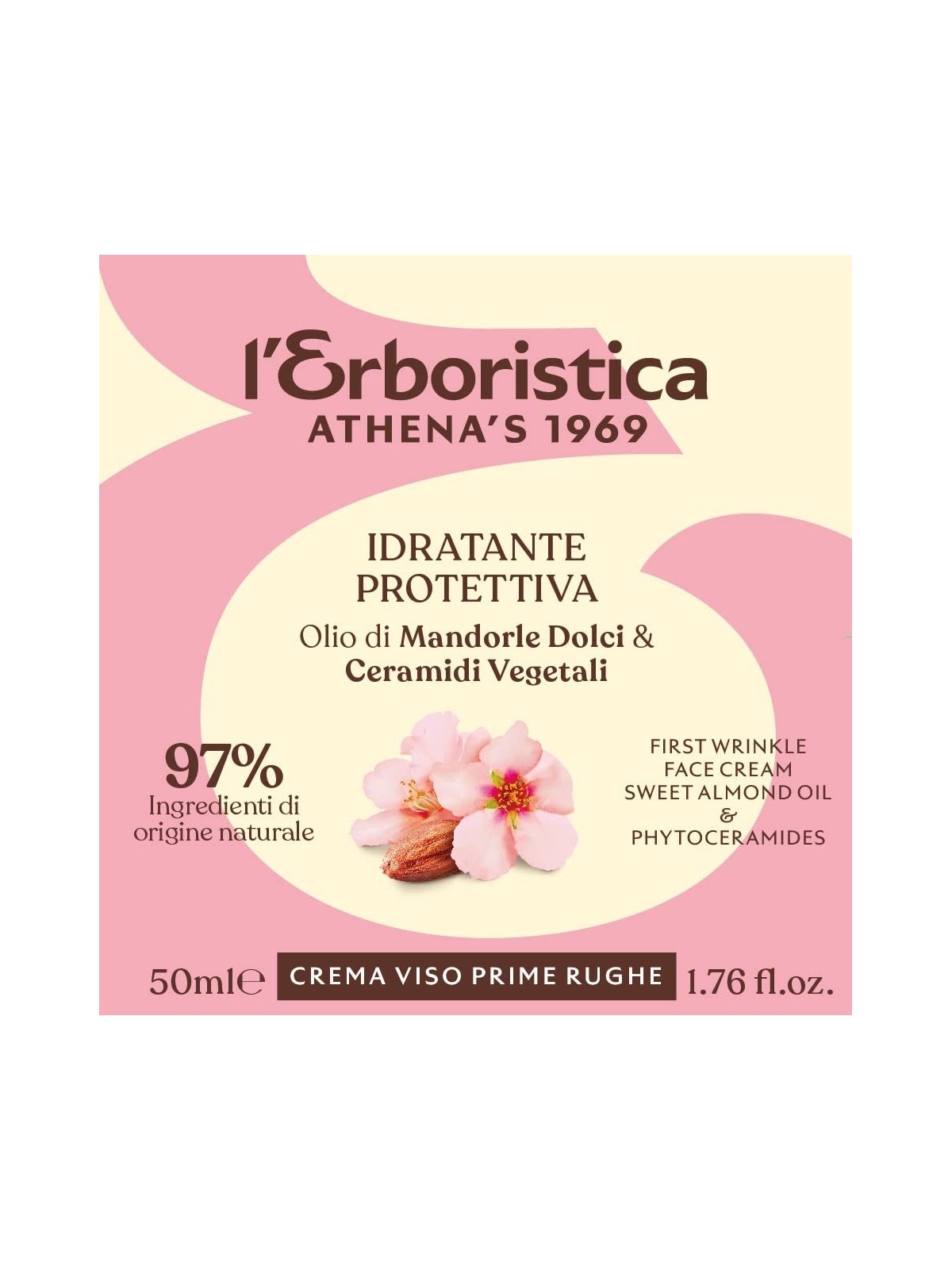 L Erboristica Crema Viso Prime Rughe AllOlio di Mandorle