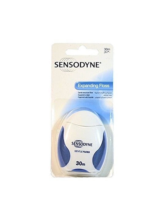 Filo interdentale Sensodyne delicato espandibile 30 m unisex
