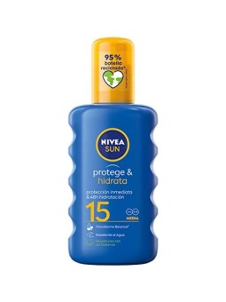 Nivea Spray Solare Idratante Unisex SPF15 200ml