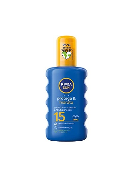 Nivea Spray Solare Idratante Unisex SPF15 200ml