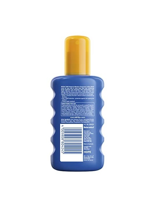 Nivea Spray Solare Idratante Unisex SPF15 200ml