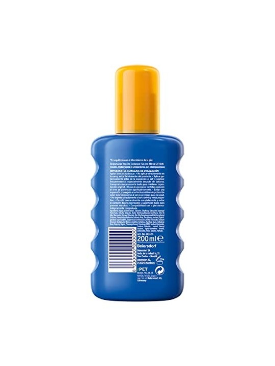 Nivea Spray Solare Idratante Unisex SPF15 200ml