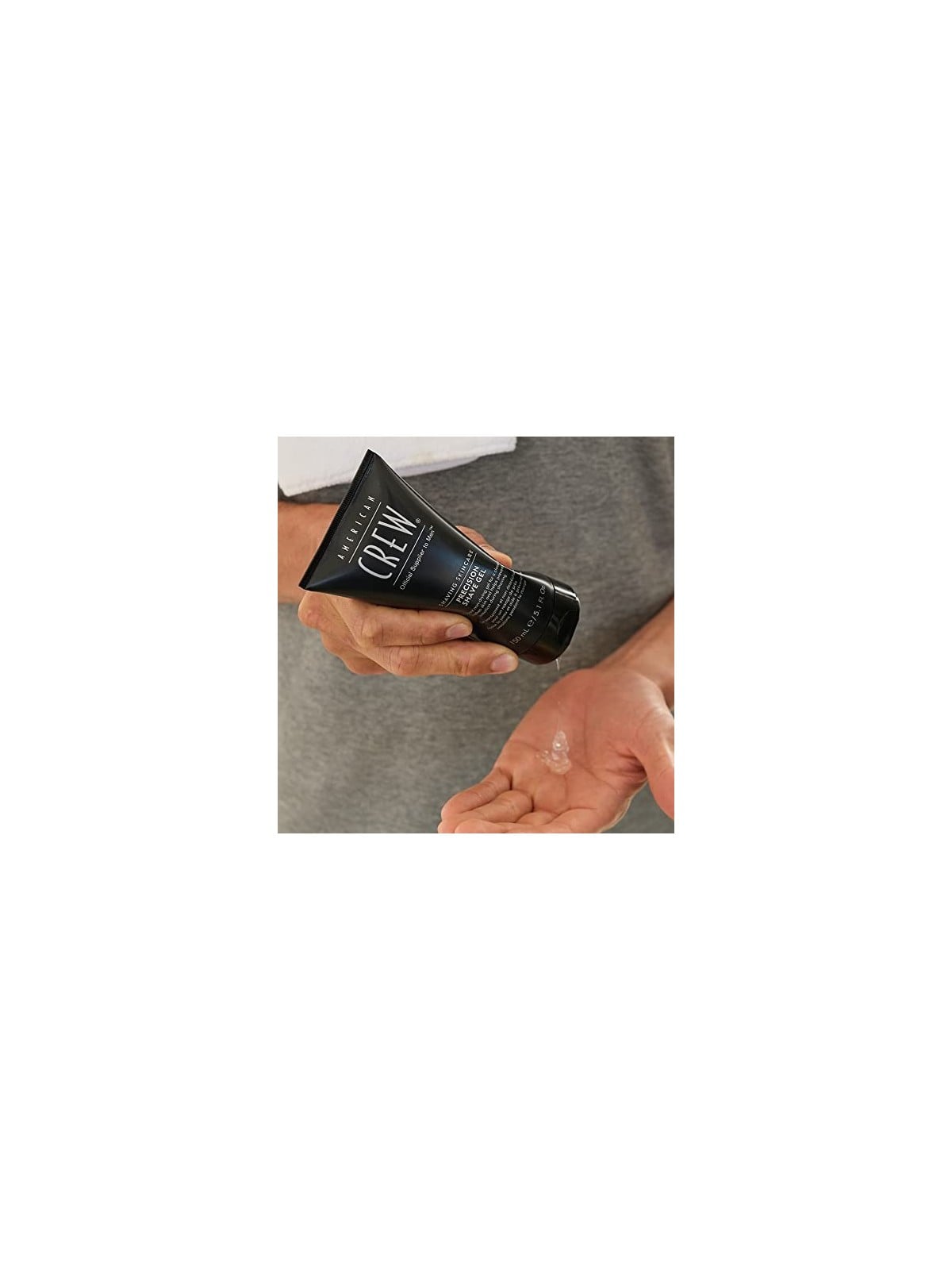 American Crew Gel da barba di precisione per la cura della pelle da barba uomo 150ml