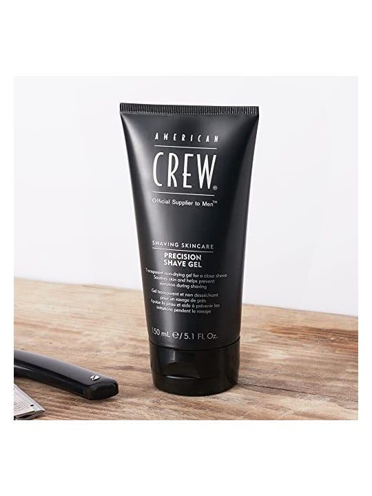 American Crew Gel da barba di precisione per la cura della pelle da barba uomo 150ml
