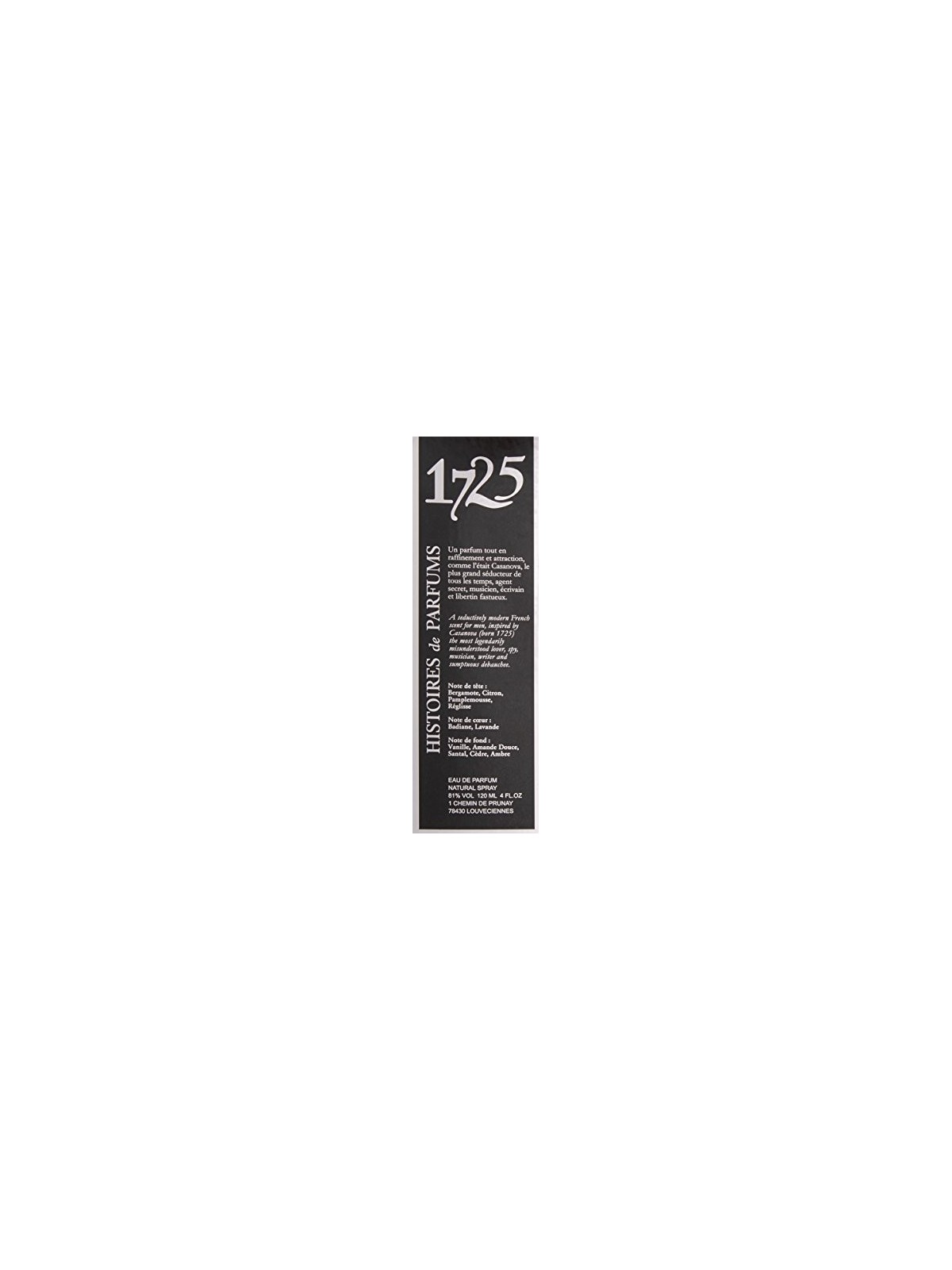 H.D.P. 1725 Casanova Eau de Parfum Spray 120ml