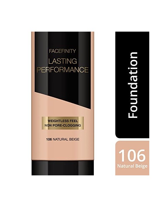 Fondotinta Max Factor Lasting Performance 106 Natural Beige
