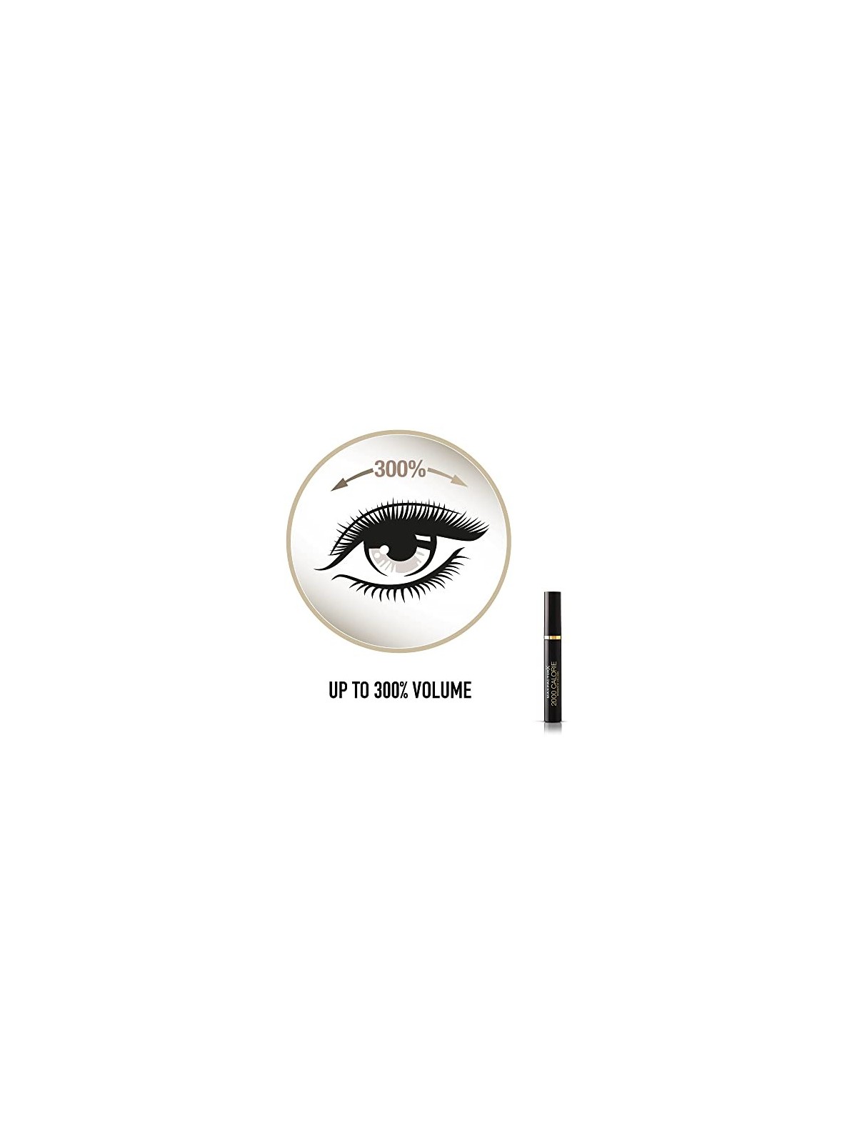 Mascara Max Factor Volume Drammatico 2000 Calorie 9 ml 02 Brown