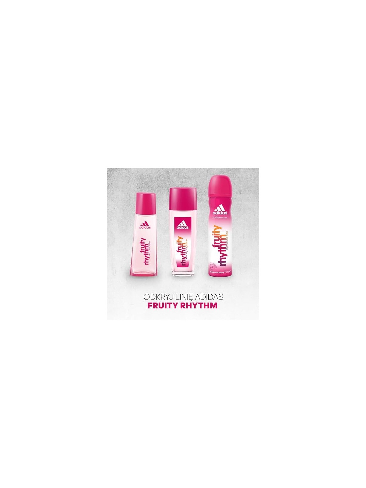 Deodorante Adidas Fruity Rhythm per Donna 75ml