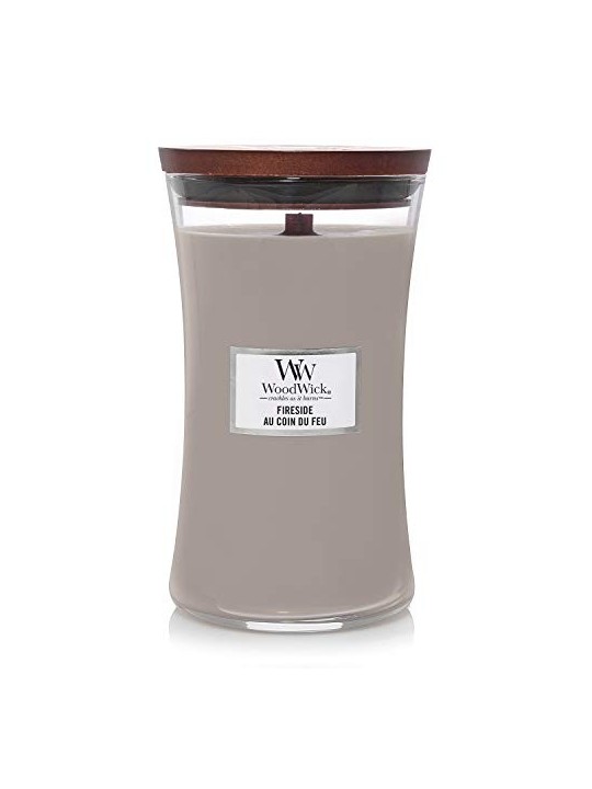 WoodWick Vaso Caminetto Fireside Candela profumata unisex 6095g