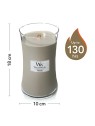 WoodWick Vaso Caminetto Fireside Candela profumata unisex 6095g