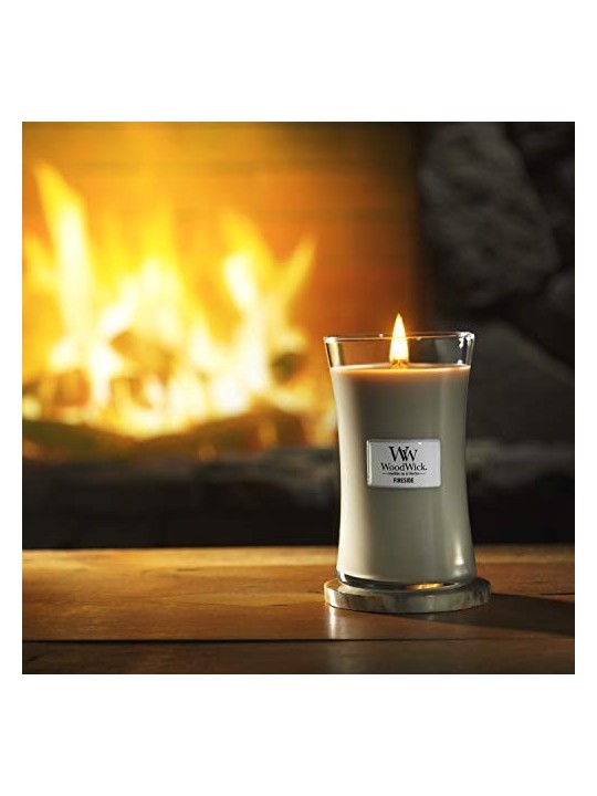 WoodWick Vaso Caminetto Fireside Candela profumata unisex 6095g