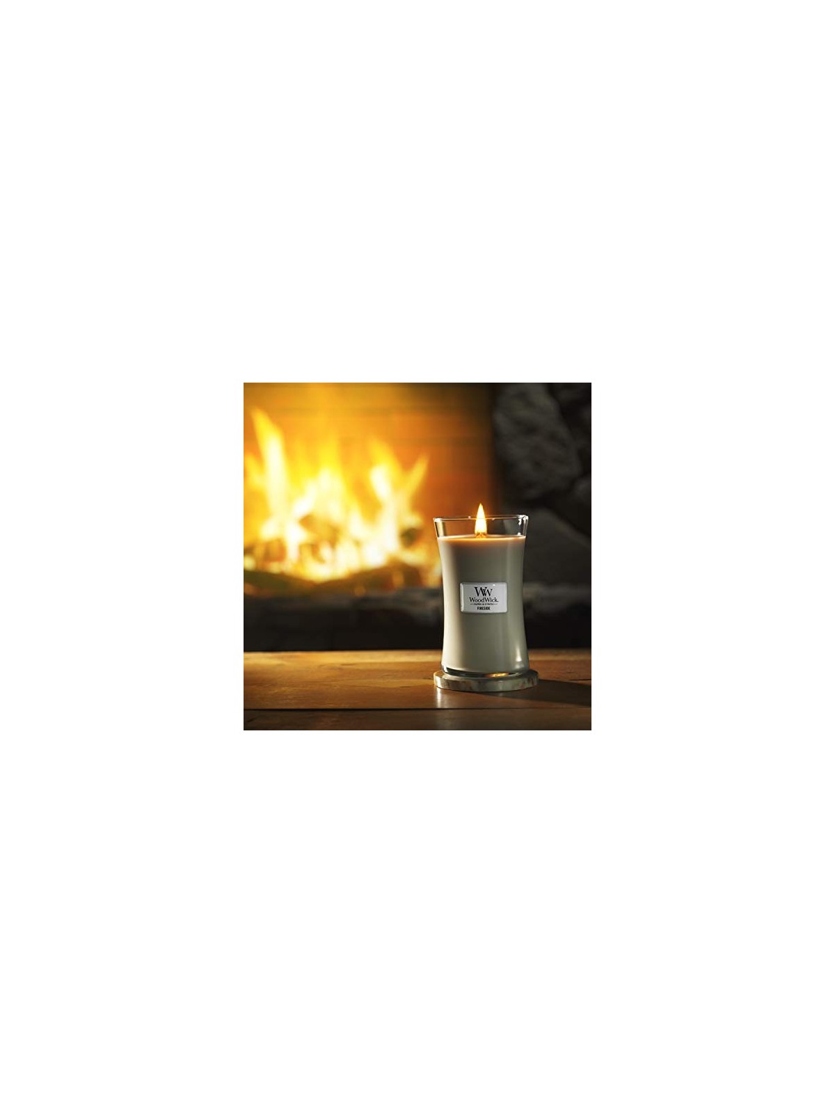 WoodWick Vaso Caminetto Fireside Candela profumata unisex 6095g