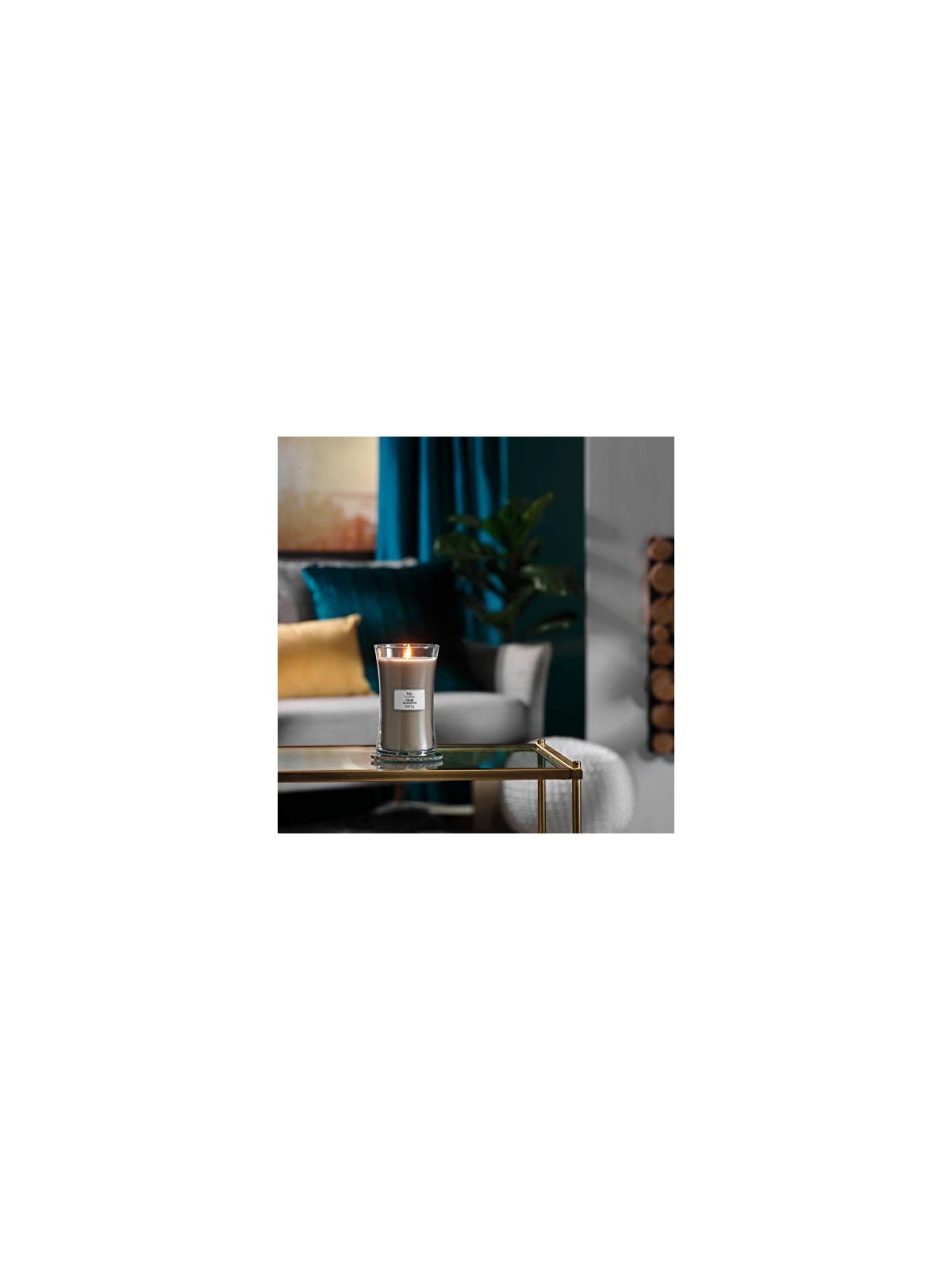 WoodWick Vaso Caminetto Fireside Candela profumata unisex 6095g