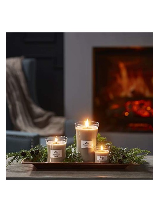 WoodWick Vaso Caminetto Fireside Candela profumata unisex 6095g