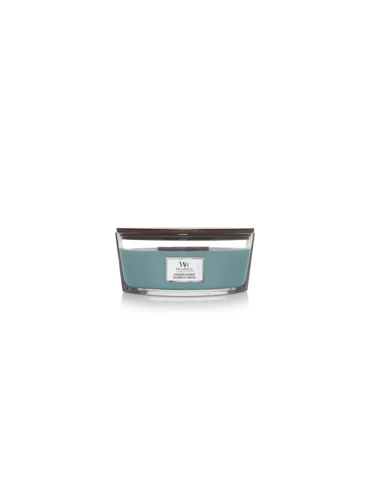 WoodWick Barca di Cashmere Evergreen cashmere evergreen unisex 453g