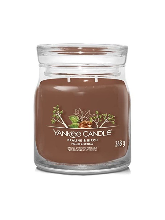 Yankee Candle Candela Profumata Unisex Pralina Betulla 368g