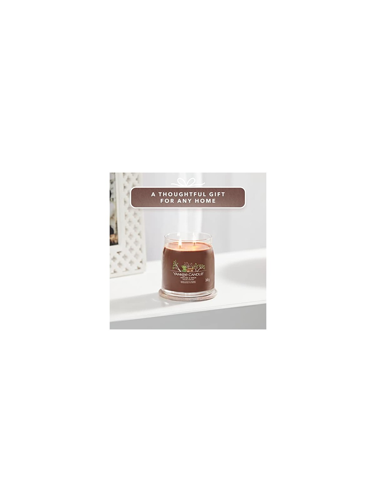 Yankee Candle Candela Profumata Unisex Pralina Betulla 368g