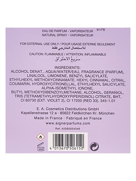 Aigner Starlight Eau De Parfum 100 ml woman