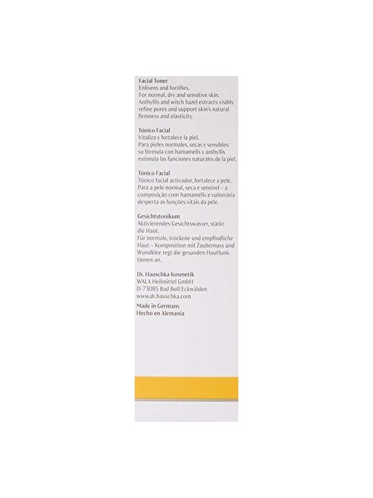 Dr Hauschka TONICO VISO rinvigora e fortifica 100ml unisex