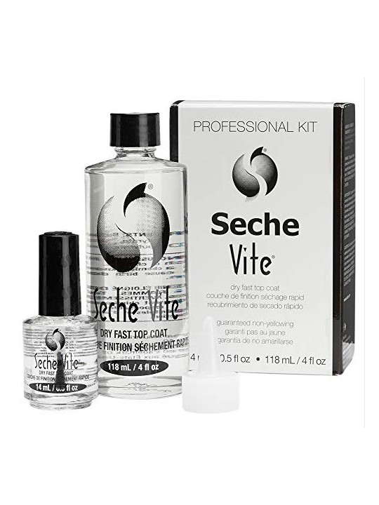 Seche TOP COAT ASCIUGATURA RAPIDA set 2 unit unisex