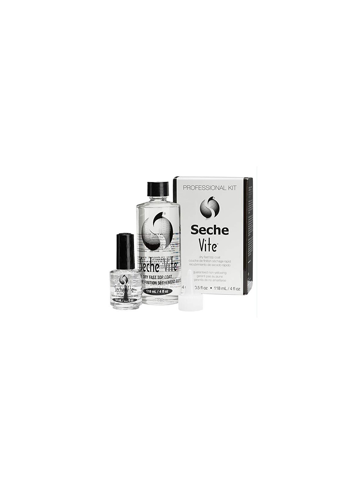 Seche TOP COAT ASCIUGATURA RAPIDA set 2 unit unisex