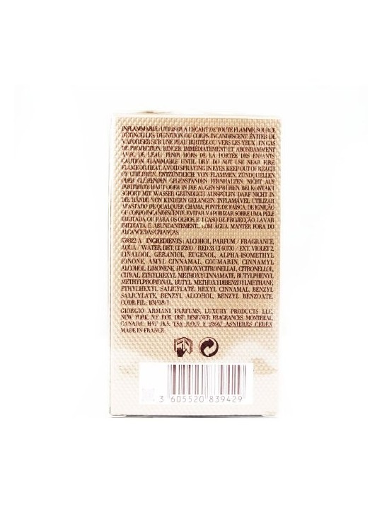 Armani Giorgio Onde Extase Eau De Parfum 50ml