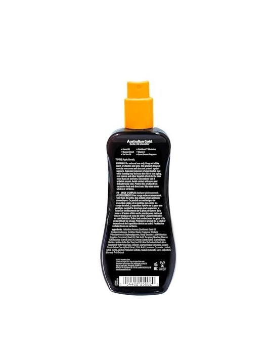 Australian Gold Spray Esotico Olio 237ml Vaporizzatore Unisex