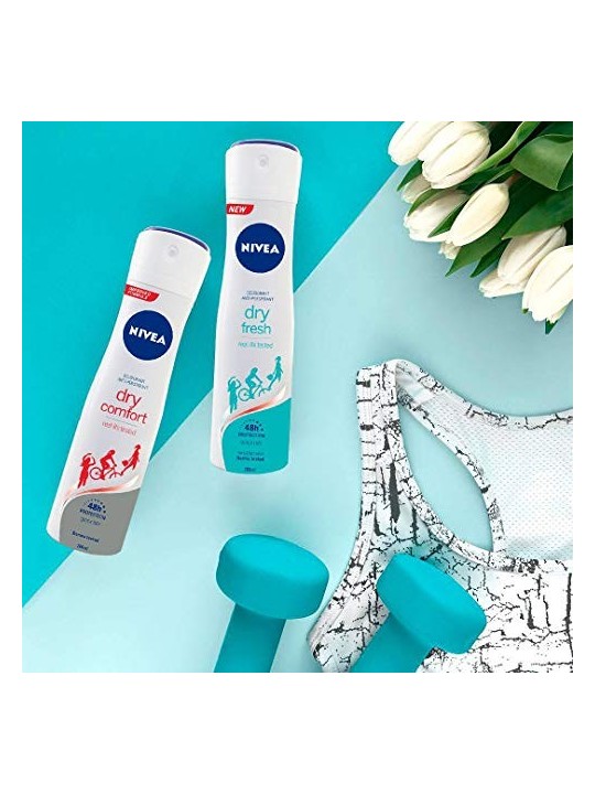 Nivea DRY COMFORT deo spray 200ml unisex acquista 