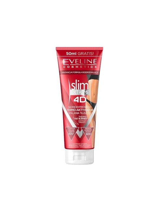 EVELINE Slim Extreme 3D Siero snellente termoattivo anticellulite 250ml